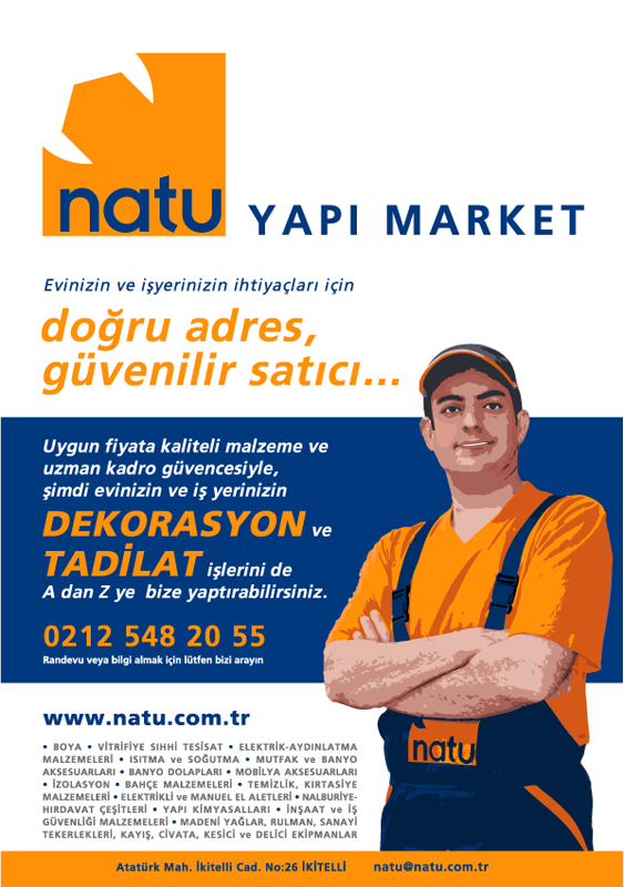 Natu Hırdavat - Dergi ilanı