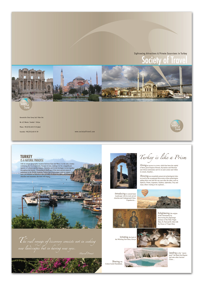 Society of Travel - Katalog Tasarımı