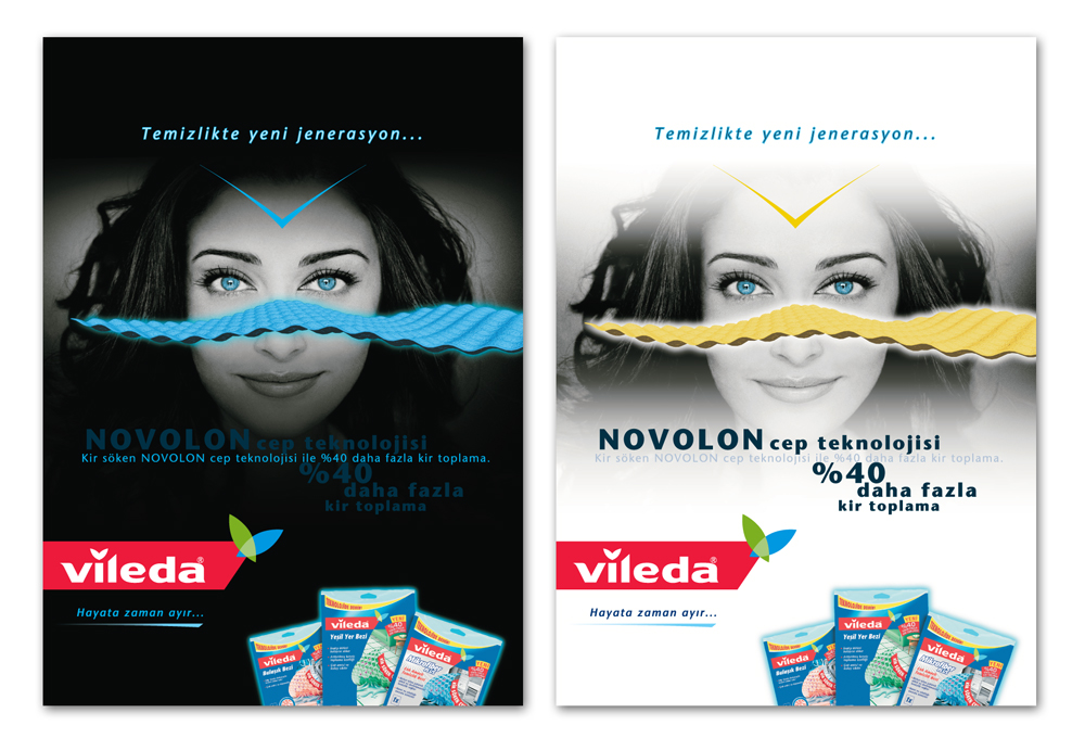 Vileda - Dergi ilanı