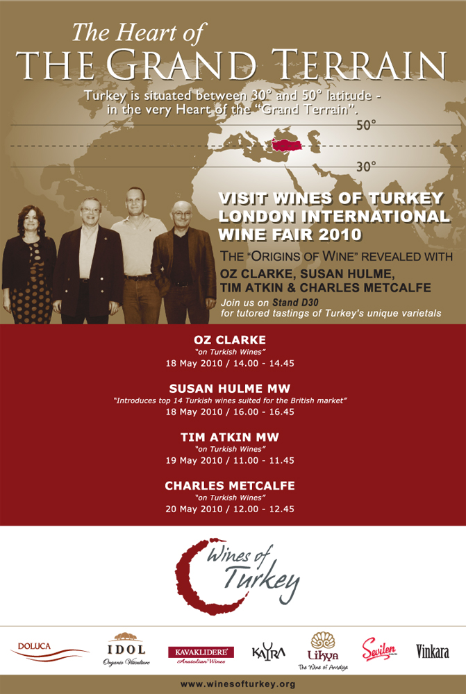 Wines of Turkey - E Bülten Tasarımı
